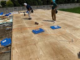 2023.8.18　土台敷