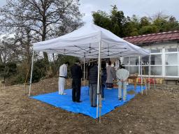 地鎮祭を執り行いました