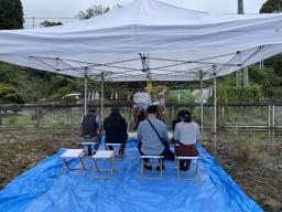 地鎮祭を執り行いました。