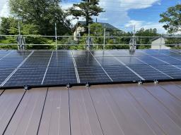 太陽光パネルを設置