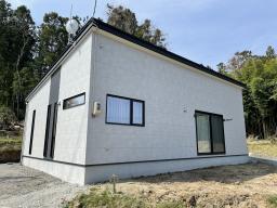 コンクリート調の外観