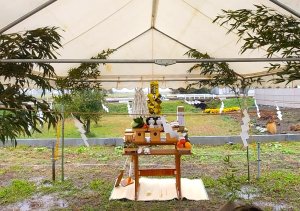 地鎮祭を執り行いました