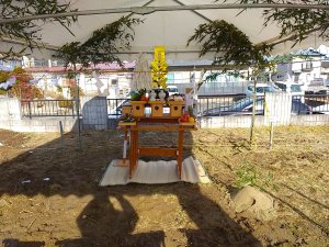 地鎮祭を執り行いました