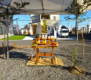 地鎮祭を執り行いました